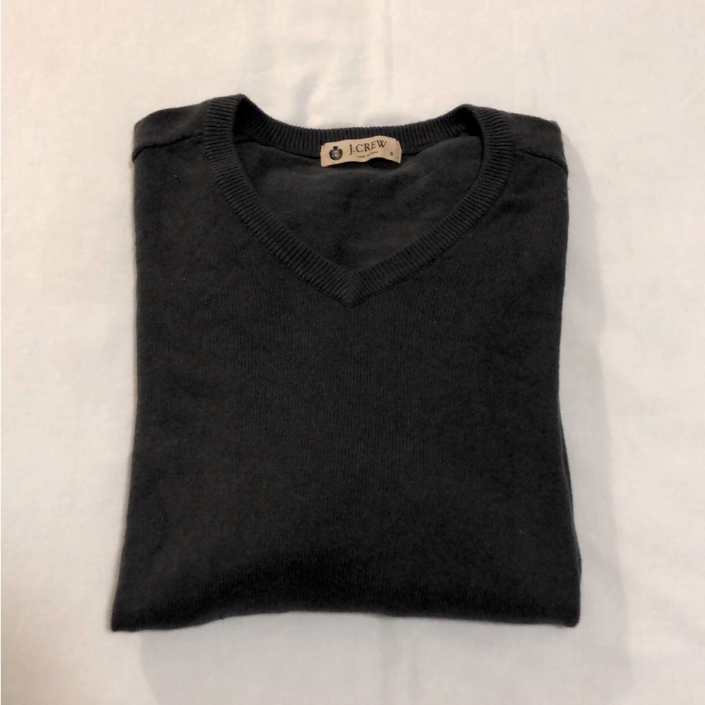 Dark Grey Sweater // J. Crew